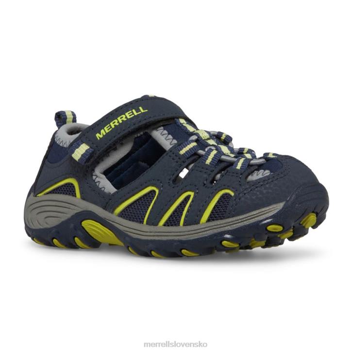 Merrell Hydro h2o turistické sandále (MC54859) topánky 6T641500 námornícka/limetková deti