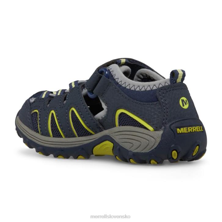 Merrell Hydro h2o turistické sandále (MC54859) topánky 6T641500 námornícka/limetková deti
