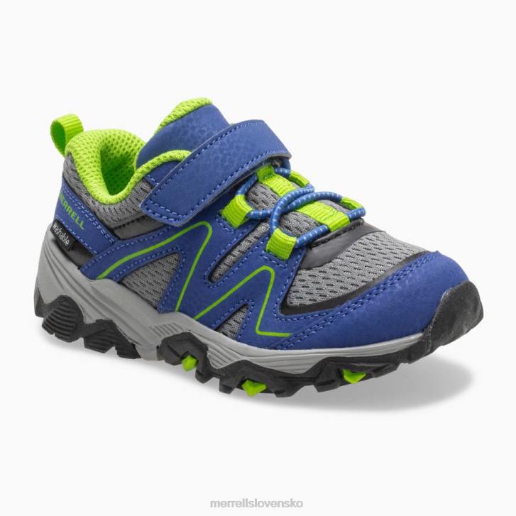 Merrell trail quest jr. (ml262791) topánky 6T641347 modro zelená deti