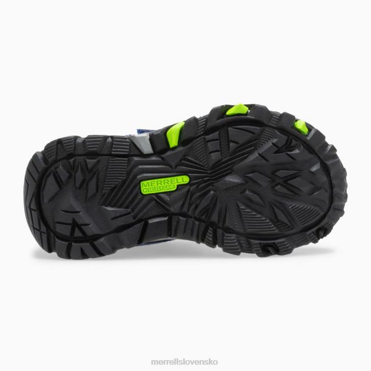 Merrell trail quest jr. (ml262791) topánky 6T641347 modro zelená deti