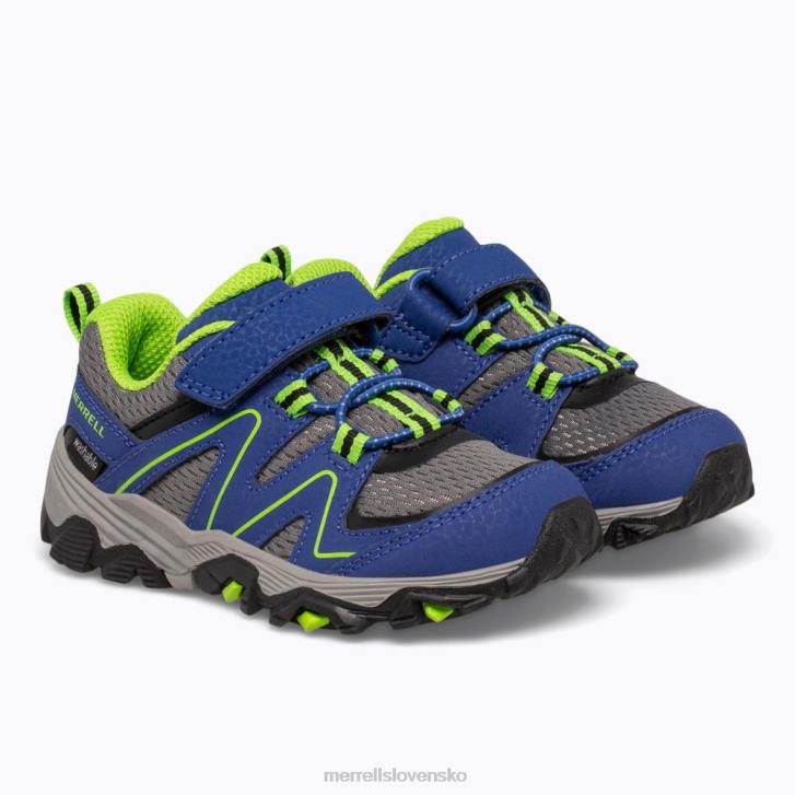 Merrell trail quest jr. (ml262791) topánky 6T641347 modro zelená deti