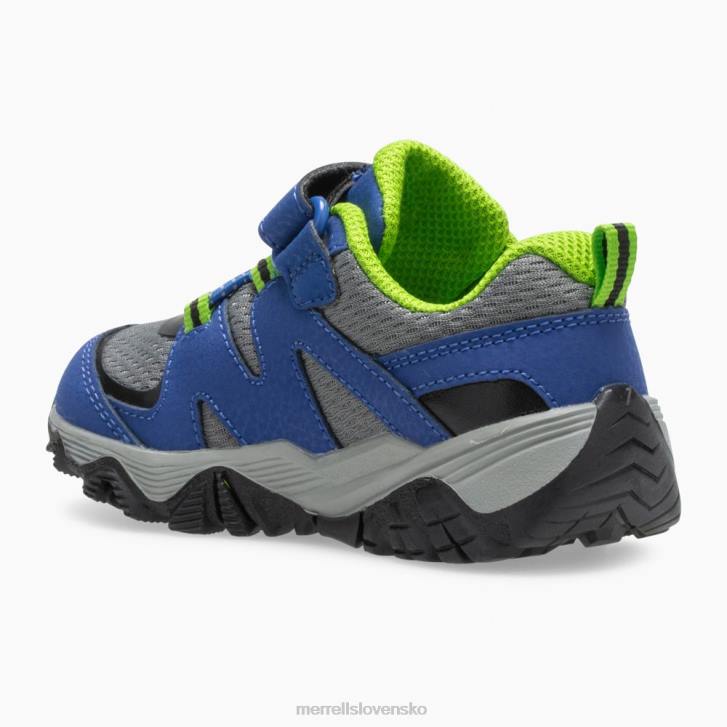 Merrell trail quest jr. (ml262791) topánky 6T641347 modro zelená deti