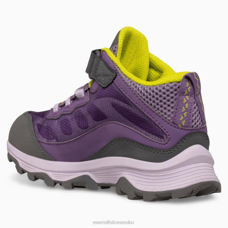 Merrell Moab speed mid a/c vodotesný (mk166276) topánky 6T641386 hroznový kadet deti