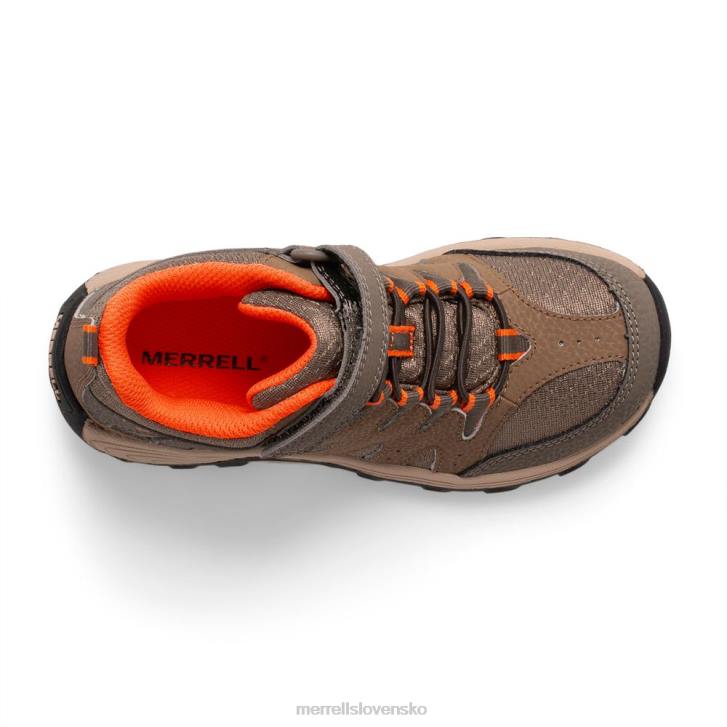 Merrell Outback mid 2 boot (mk266230) topánky 6T641452 pištoľový dym/hlina deti