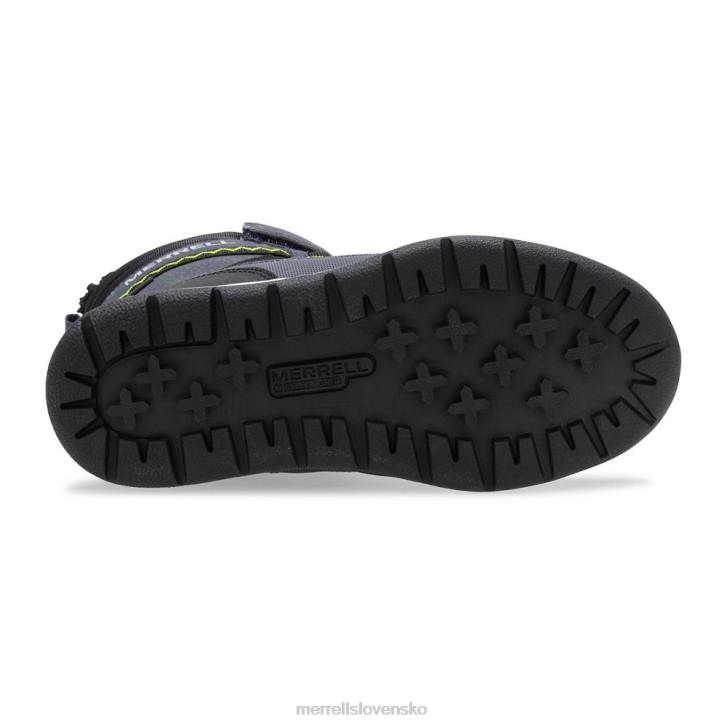 Merrell Vodotesná topánka snow Crush 2.0 (mk263127k) topánky 6T641508 námornícka/limetková deti