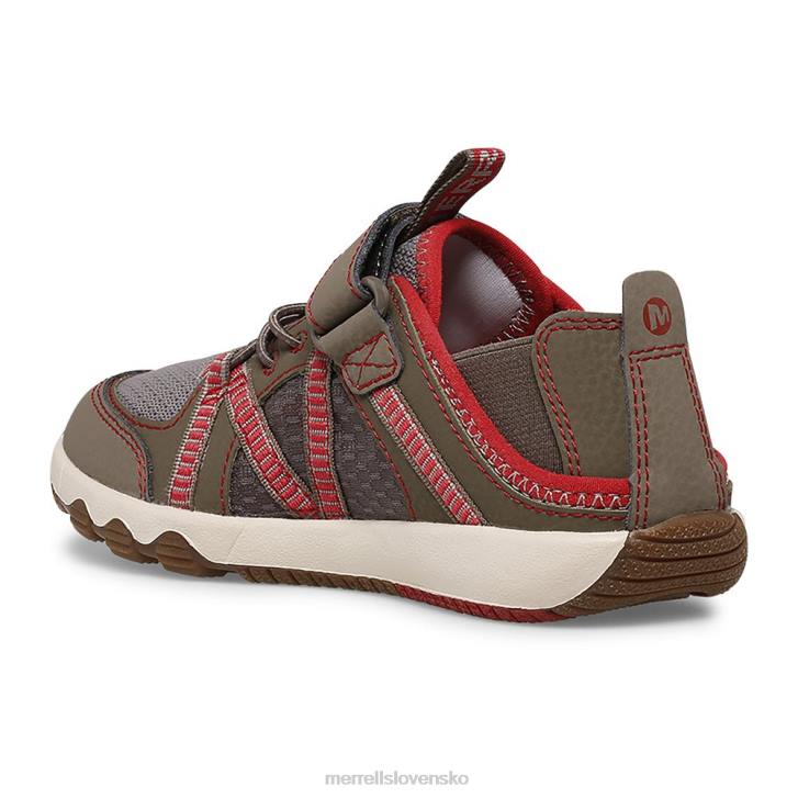 Merrell hydro free roamingové sandále (mk265668k) topánky 6T641499 pištoľový dym deti