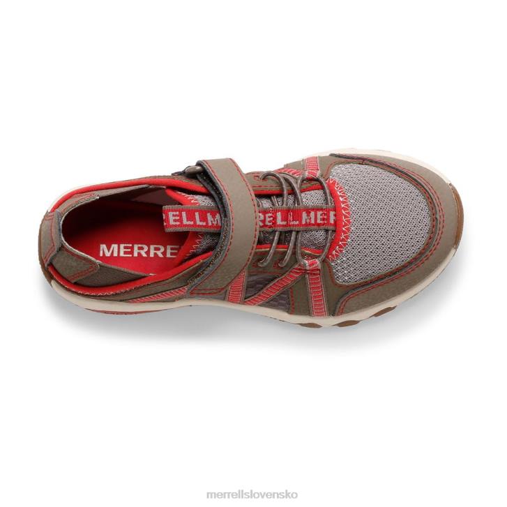 Merrell hydro free roamingové sandále (mk265668k) topánky 6T641499 pištoľový dym deti