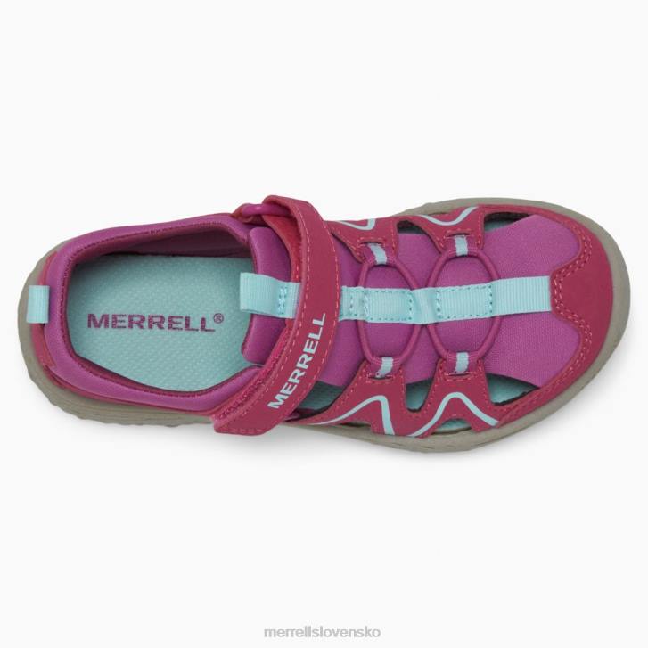 Merrell hydro prieskumník (mk166965) topánky 6T641409 bobule/turq/sivá deti