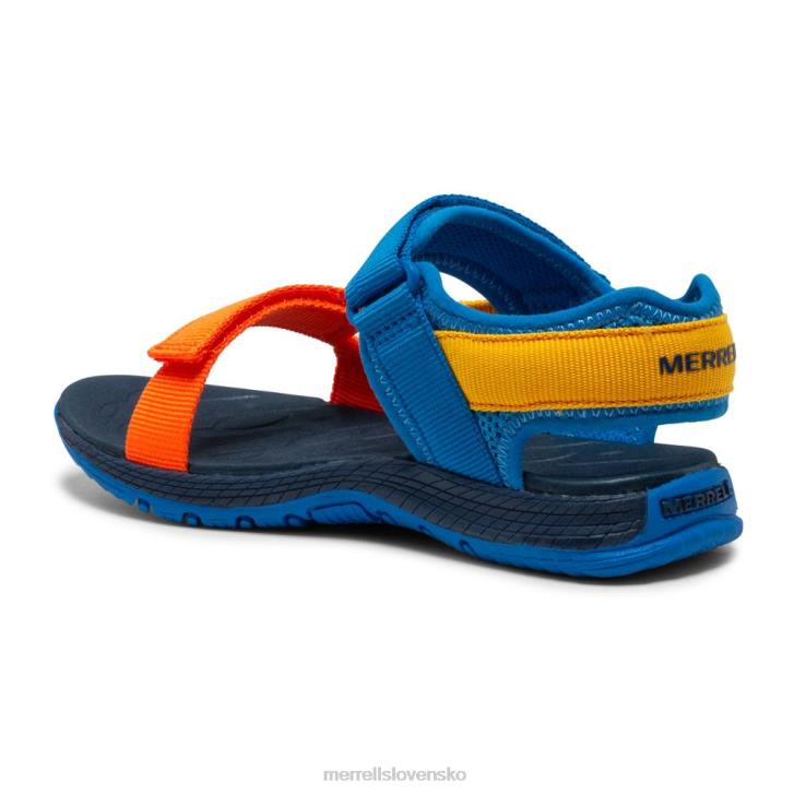 Merrell kahuna web sandále (mk264947k) topánky 6T641399 modrá multi deti