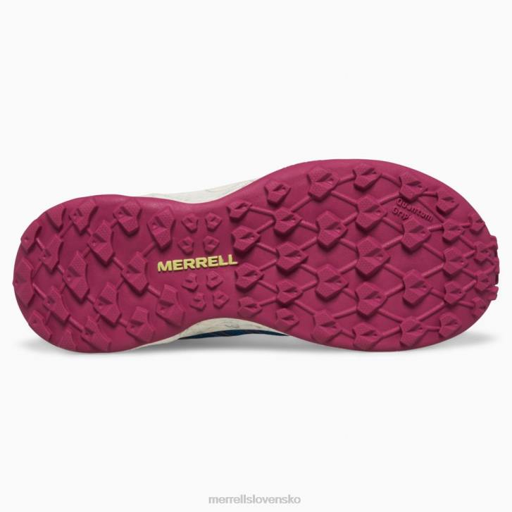 Merrell let moab s nízkou klimatizáciou (mk167108) topánky 6T641389 teal/lime/fuchsia deti