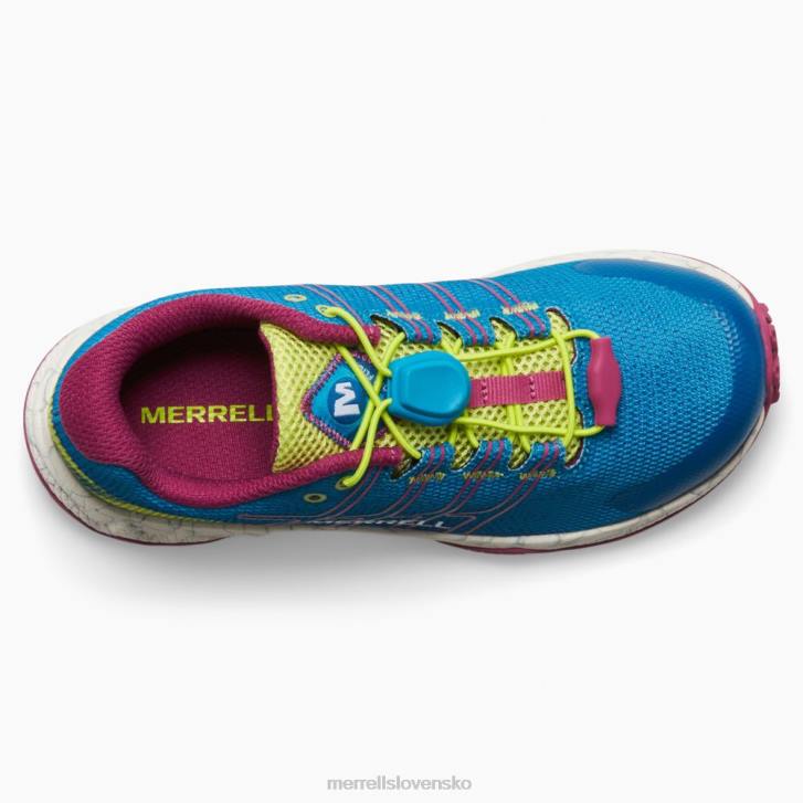 Merrell let moab s nízkou klimatizáciou (mk167108) topánky 6T641389 teal/lime/fuchsia deti
