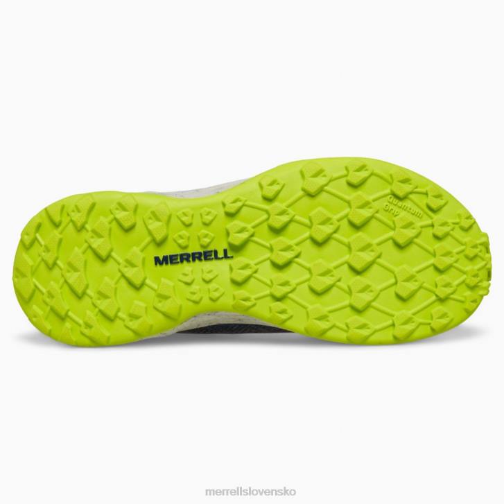 Merrell let moab s nízkou klimatizáciou (mk266772) topánky 6T641388 sivá/námornícka/citrónová deti