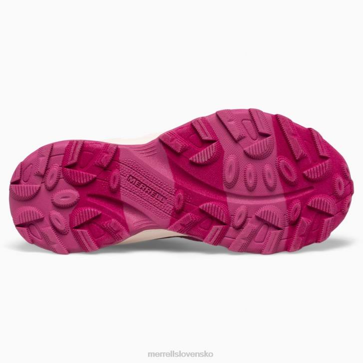 Merrell nízka rýchlosť moab vodotesná (mk165980) topánky 6T641376 sivá/bobulová deti