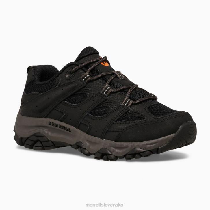 Merrell nízke čipkované topánky moab 3 (mk265707) topánky 6T641428 čierna deti