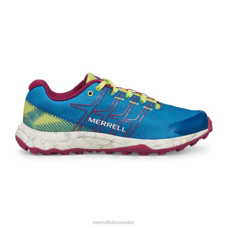 Merrell nízky let moab (mk167107) topánky 6T641438 teal/lime/fuchsia deti