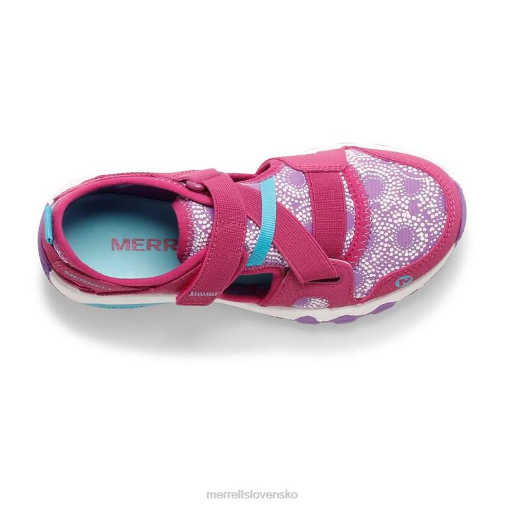Merrell sandále hydro free roam chroma monarch (mk165857k) topánky 6T641504 fuchsiová deti
