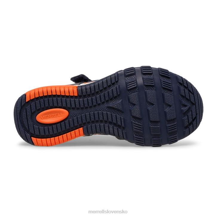 Merrell sandále hydro free roam chroma monarch (mk265855k) topánky 6T641503 sivá/námorná deti