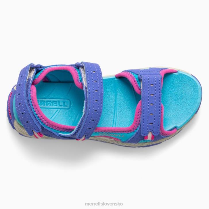Merrell sandále panther 2.0 (mk165939) topánky 6T641404 turq/fialová deti