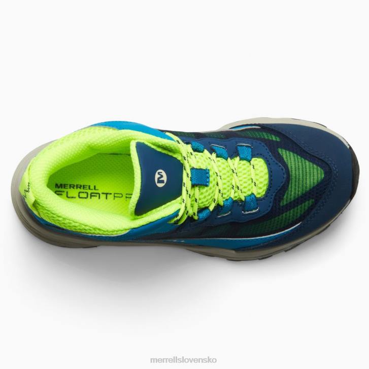 Merrell stredná vodotesnosť moab speed (mk266776) topánky 6T641380 námorníctvo/ahoj viz deti