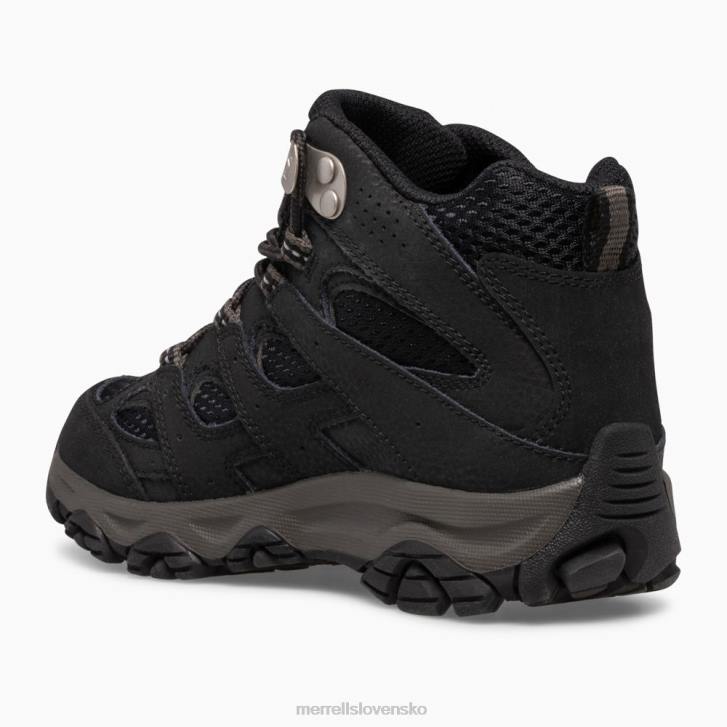 Merrell stredne vodeodolná topánka moab 3 (mk265702) topánky 6T641431 čierna deti