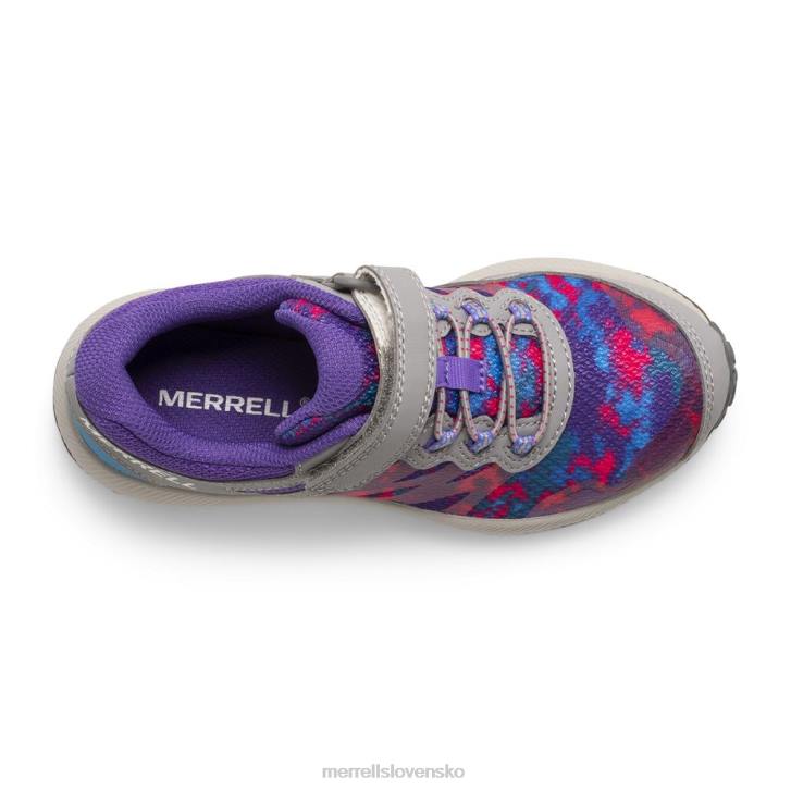 Merrell tenisky nova 2 (mk166239) topánky 6T64784 šedá/viacnásobná deti