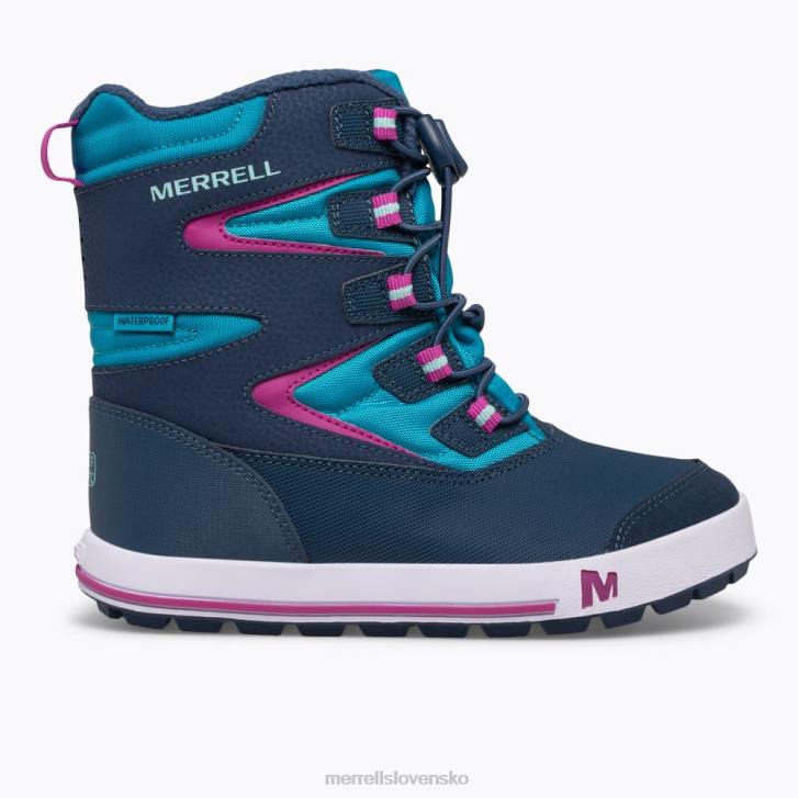Merrell topánka snowbank 3.0 (mk165186k) topánky 6T641483 námornícka/tyrkysová deti