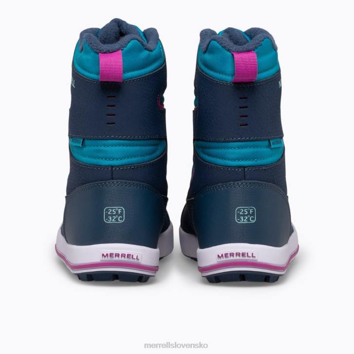 Merrell topánka snowbank 3.0 (mk165186k) topánky 6T641483 námornícka/tyrkysová deti