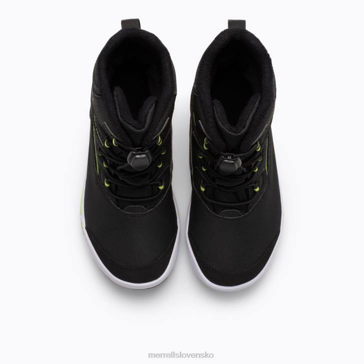 Merrell topánka snowbank 3.0 (mk265035k) topánky 6T641480 čierna/šedá/zelená deti
