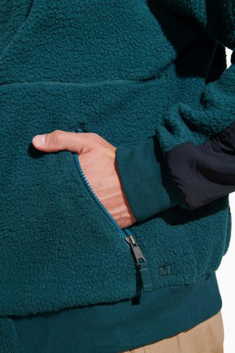 Merrell Sherpa full zip (jmf26572-325) oblečenie 6T64568 morský mach muži