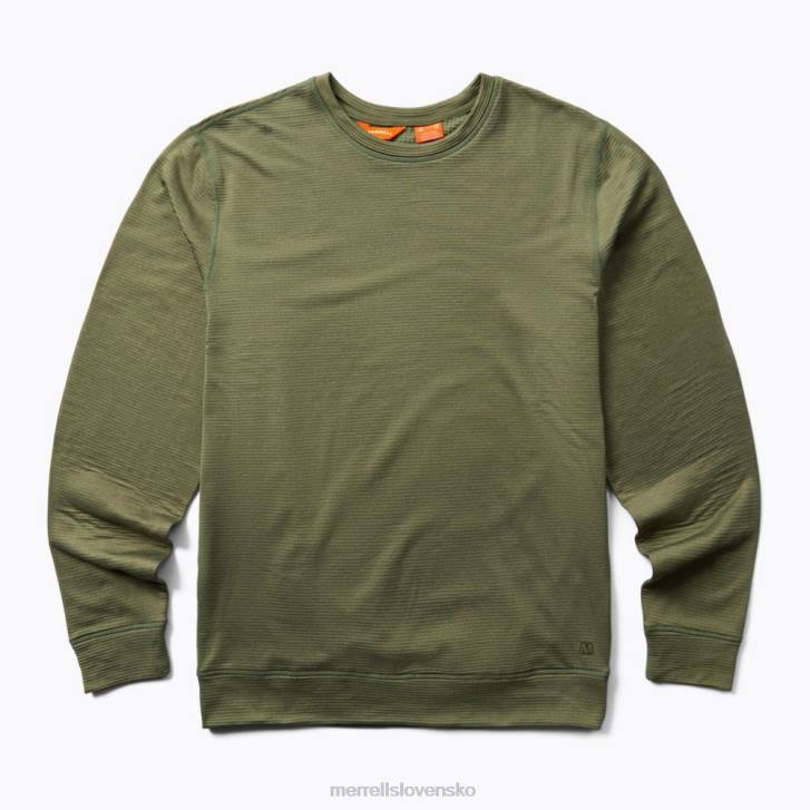 Merrell geotex crew (jmf26576-327) oblečenie 6T64287 zaprášený olivový vres muži