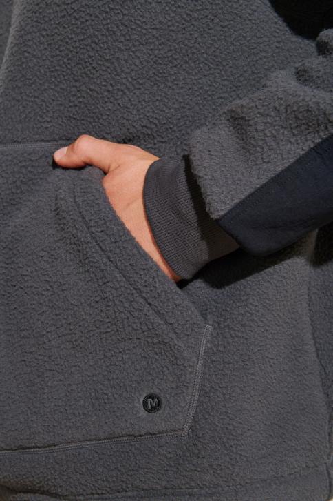 Merrell sherpa hoody (jmf26573-101) oblečenie 6T64542 asfalt muži