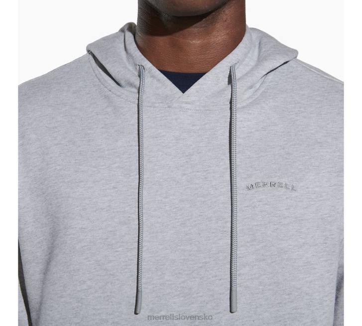 Merrell starý pulóver s kapucňou (jms26641-050) oblečenie 6T64557 sivý vres muži