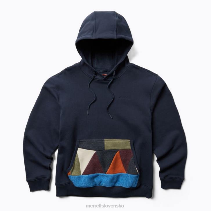 Merrell starý pulóver s kapucňou (jms26641-353) oblečenie 6T64558 námorníctvo muži