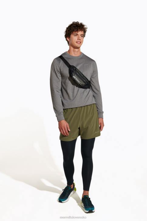 Merrell krátky beh (jmf26581-326) oblečenie 6T64406 zaprášená oliva muži