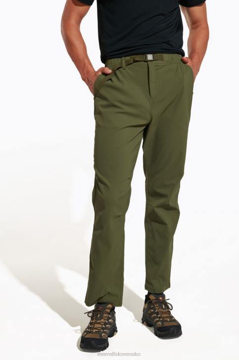 Merrell turistické nohavice hayes (jms26340-326) oblečenie 6T64610 zaprášená oliva muži