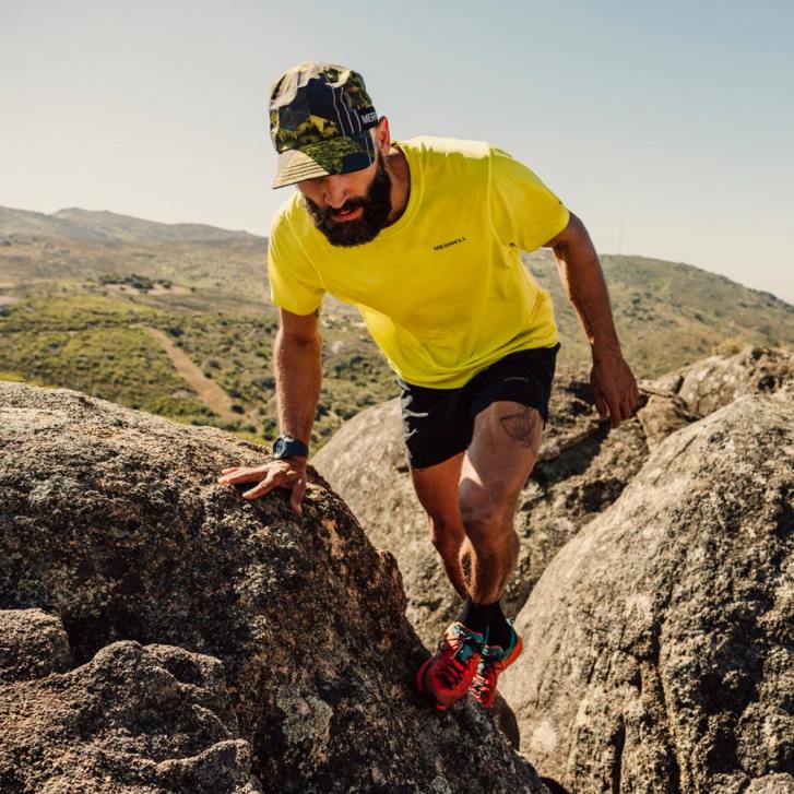 Merrell každodenné tričko s tencelom (jms26443-010) oblečenie 6T64147 čierna muži