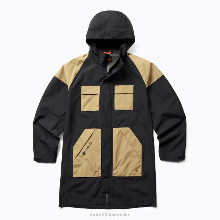 Merrell gore-texová cargo vrecková parka (jmf26677-010) oblečenie 6T64796 čierna muži