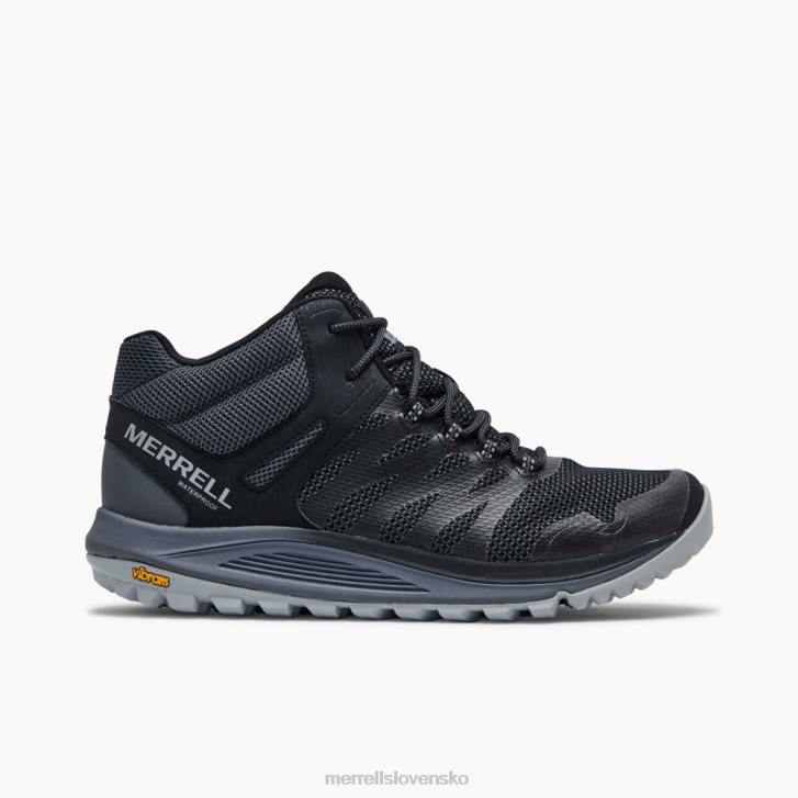 Merrell nova 2 stredne vodeodolná (j035579) topánky 6T64208 čierna muži