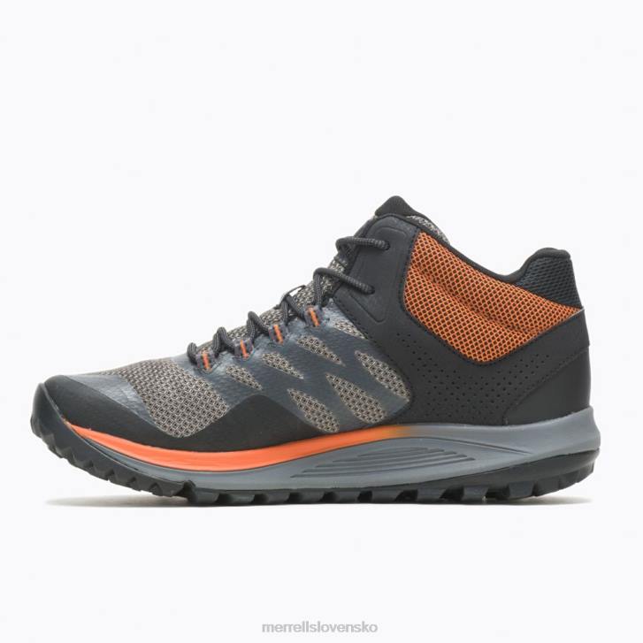 Merrell nova 2 stredne vodeodolná (j500227) topánky 6T64207 drevené uhlie muži