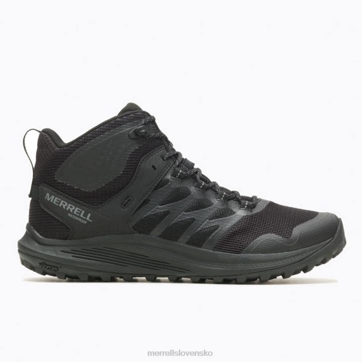 Merrell nova 3 mid taktická vodotesná topánka (j005049) topánky 6T64381 čierne/uhoľné muži