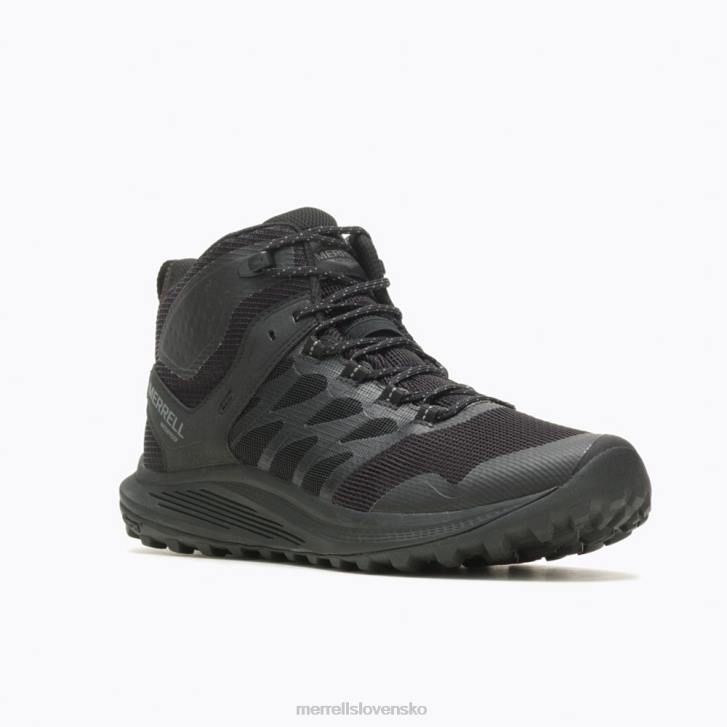 Merrell nova 3 mid taktická vodotesná topánka (j005049) topánky 6T64381 čierne/uhoľné muži