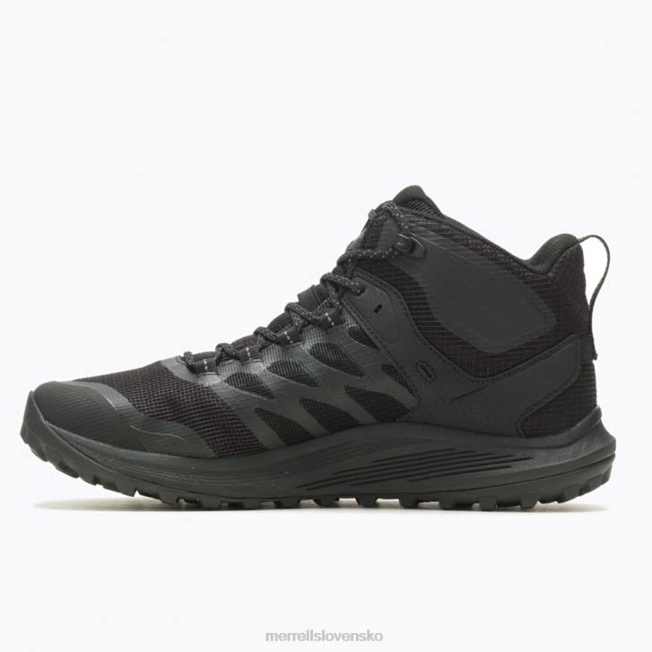 Merrell nova 3 mid taktická vodotesná topánka (j005049) topánky 6T64381 čierne/uhoľné muži