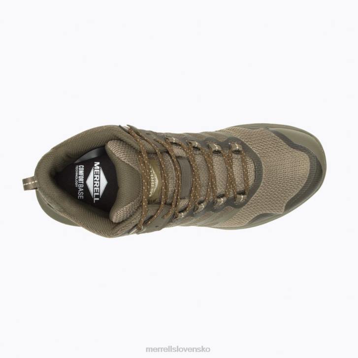 Merrell nova 3 mid taktická vodotesná topánka (j005053) topánky 6T64383 olivový muži