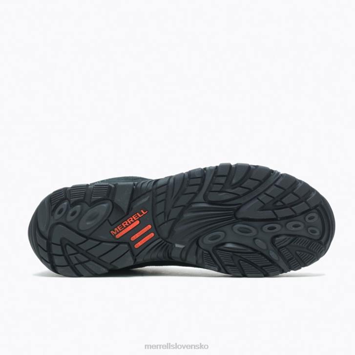 Merrell pracovná obuv so strednou vodotesnou špičkou moab (j099509) topánky 6T64433 čierna muži