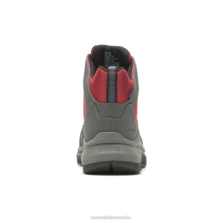 Merrell stredná vodotesná rýchlosť fullbench cf (j005027) topánky 6T64688 asfalt/georgína muži