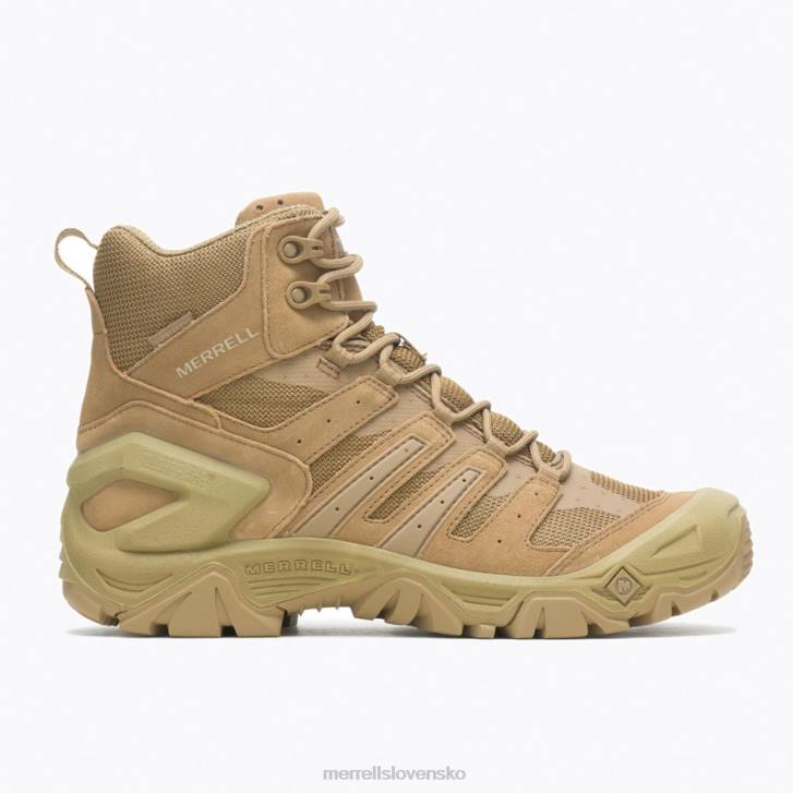Merrell vodeodolná topánka strongfield tactical 6 (j099303) topánky 6T64442 tmavý kojot muži