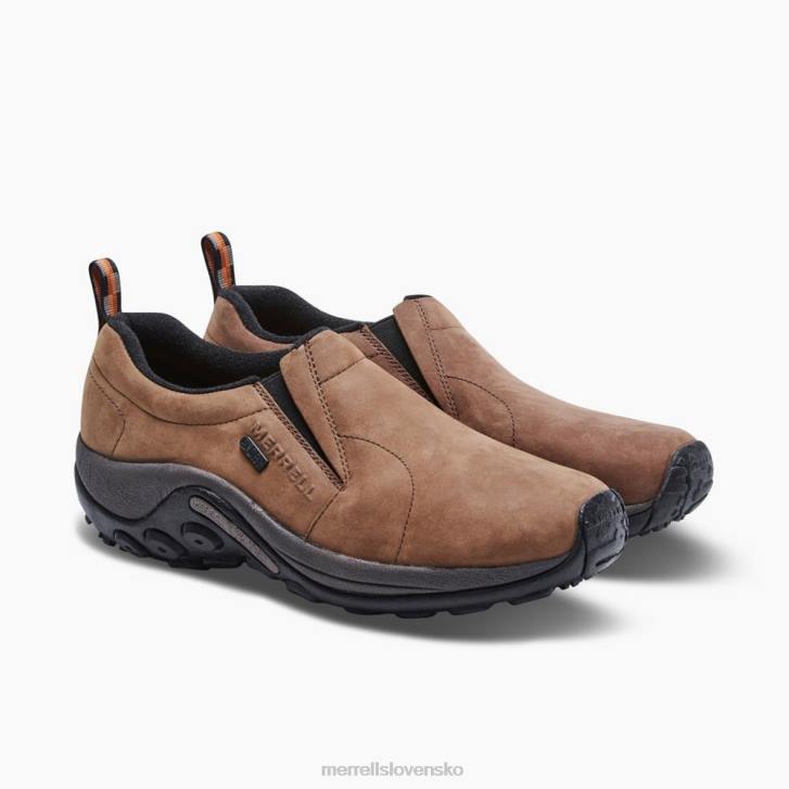 Merrell jungle moc nubuk vodeodolná široká šírka (j52927w) topánky 6T64246 hnedá muži