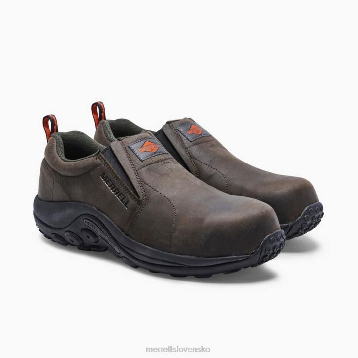 Merrell Pracovná obuv z jungle moc koženej špičky (j099319) topánky 6T64346 espresso muži