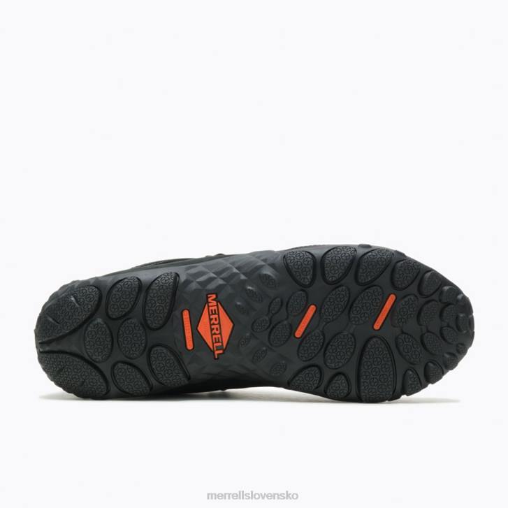 Merrell chameleon flux koža vodotesné uhlíkové vlákno (j003899) topánky 6T64659 čierna muži