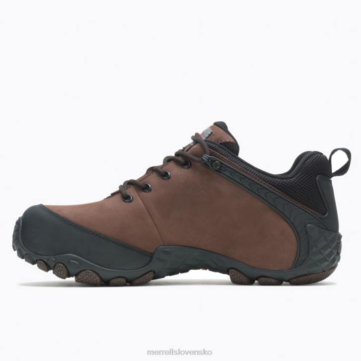 Merrell chameleon flux koža vodotesné uhlíkové vlákno (j003901) topánky 6T64660 hnedá muži